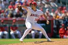 Kikuchi poncha a 12 y los Angelinos barren serie ante Medias Rojas con triunfo de 5-2