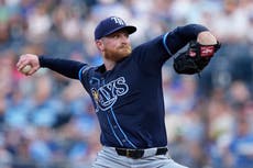 Rasmussen brilla en la victoria de los Rays 3-0 sobre los Reales en una noche calurosa