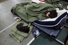 El frío extremo en Uruguay obliga a abrir refugios para personas sin hogar