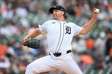 Enns lanza cinco entradas sin carreras en su regreso a MLB y Tigres vencen 8-0 a los A's