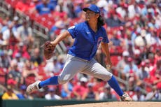 Shota Imanaga lanza cinco sólidas entradas tras lesión y Cachorros vencen 3-0 a Cardenales