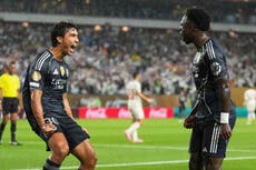 Vinicius brilla y el Real Madrid avanza como primero de su grupo en el Mundial de Clubes