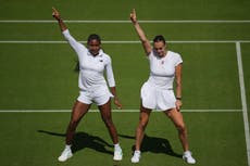 Gauff y Sabalenka bailan en la pista central y lo publican en TikTok e Instagram