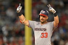 Nacionales logran sus mejores números de carreras y hits en la campaña; vencen 15-9 a Angelinos