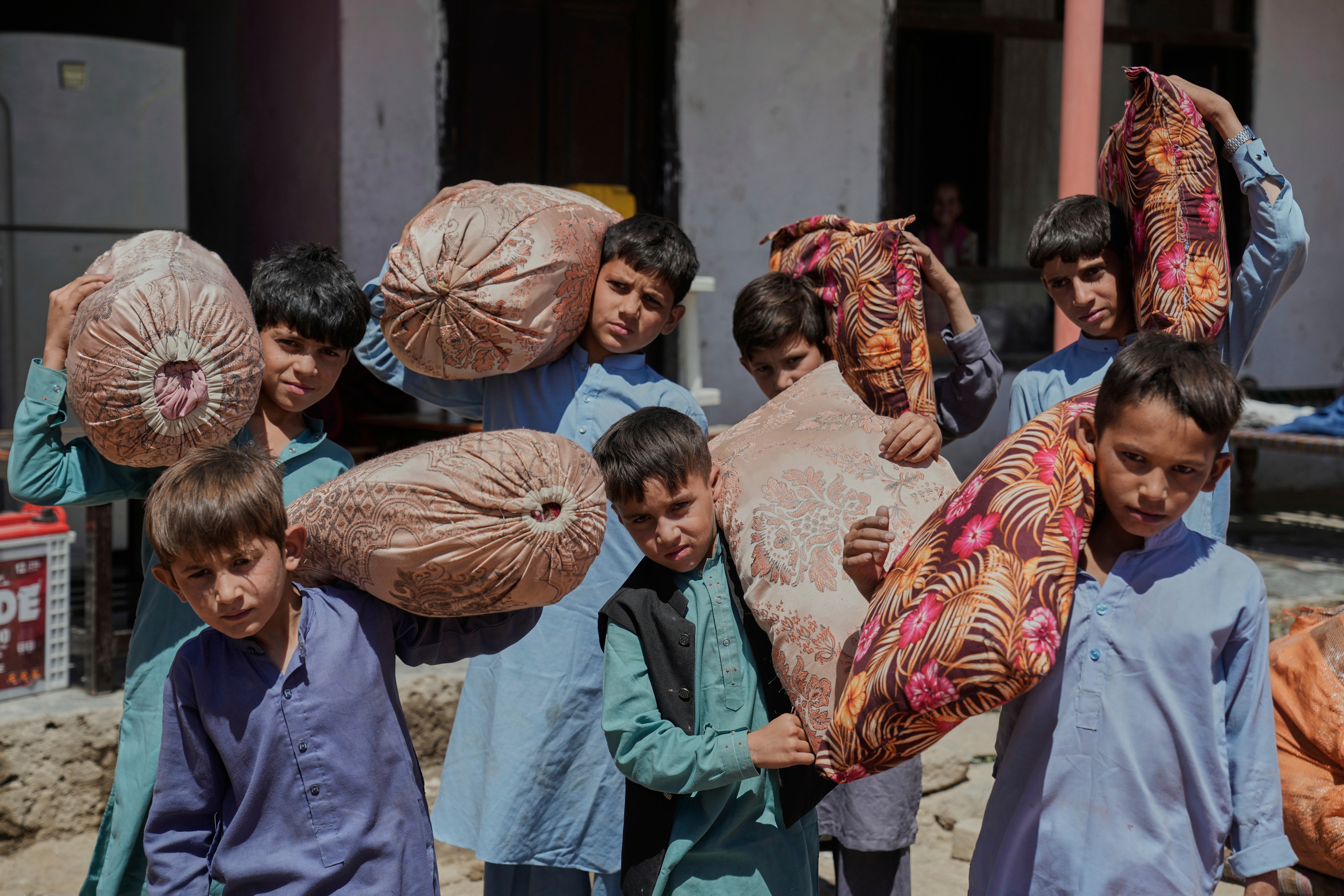 IRÁN-REFUGIADOS AFGANOS