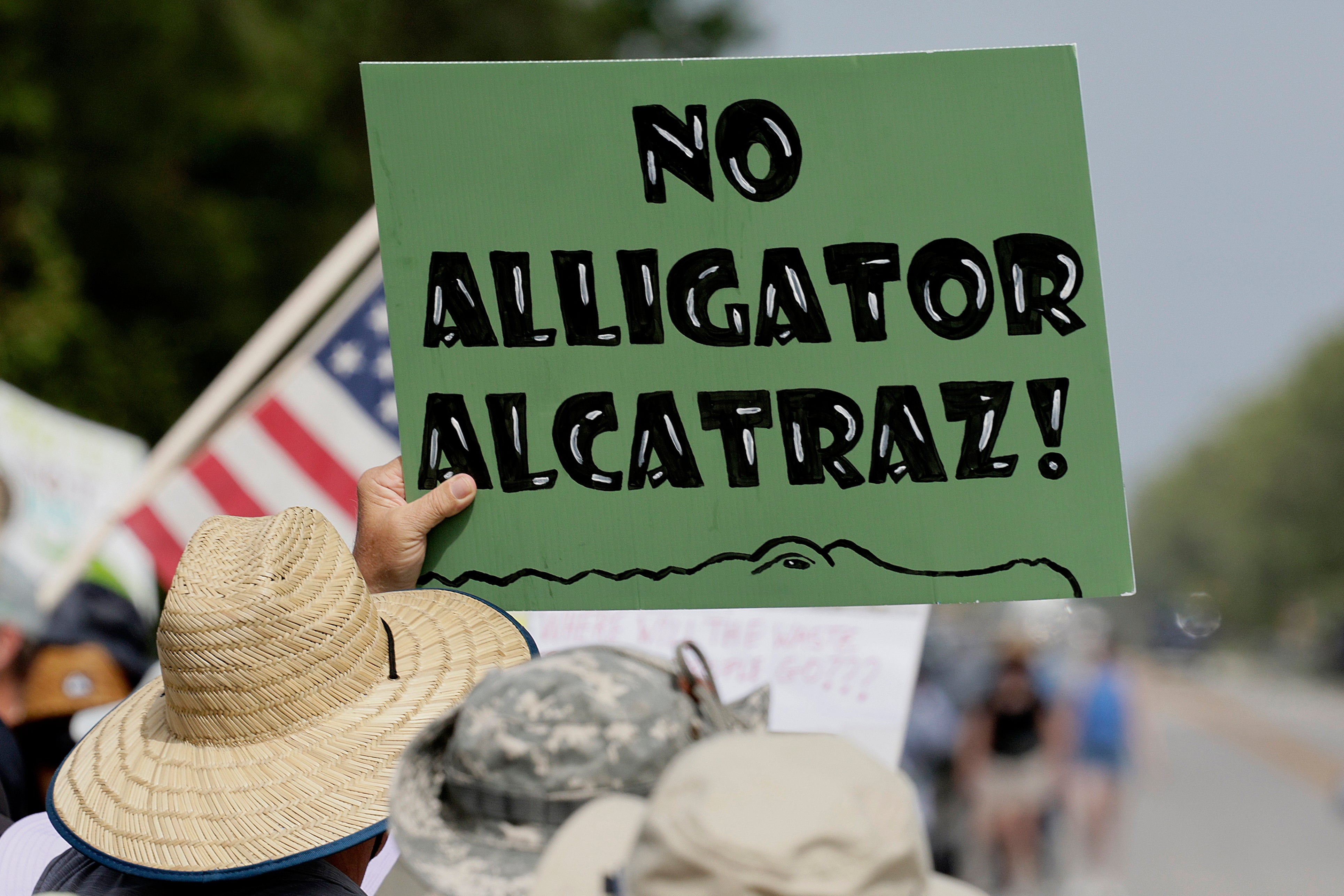 Trump viajará a Florida para inaugurar el centro de detención “Alligator Alcatraz”
