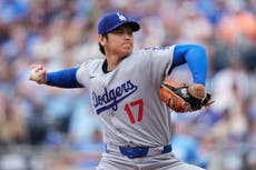 Gran jornada de Pasquantino ayuda a Reales a vencer 9-5 a Ohtani y Dodgers