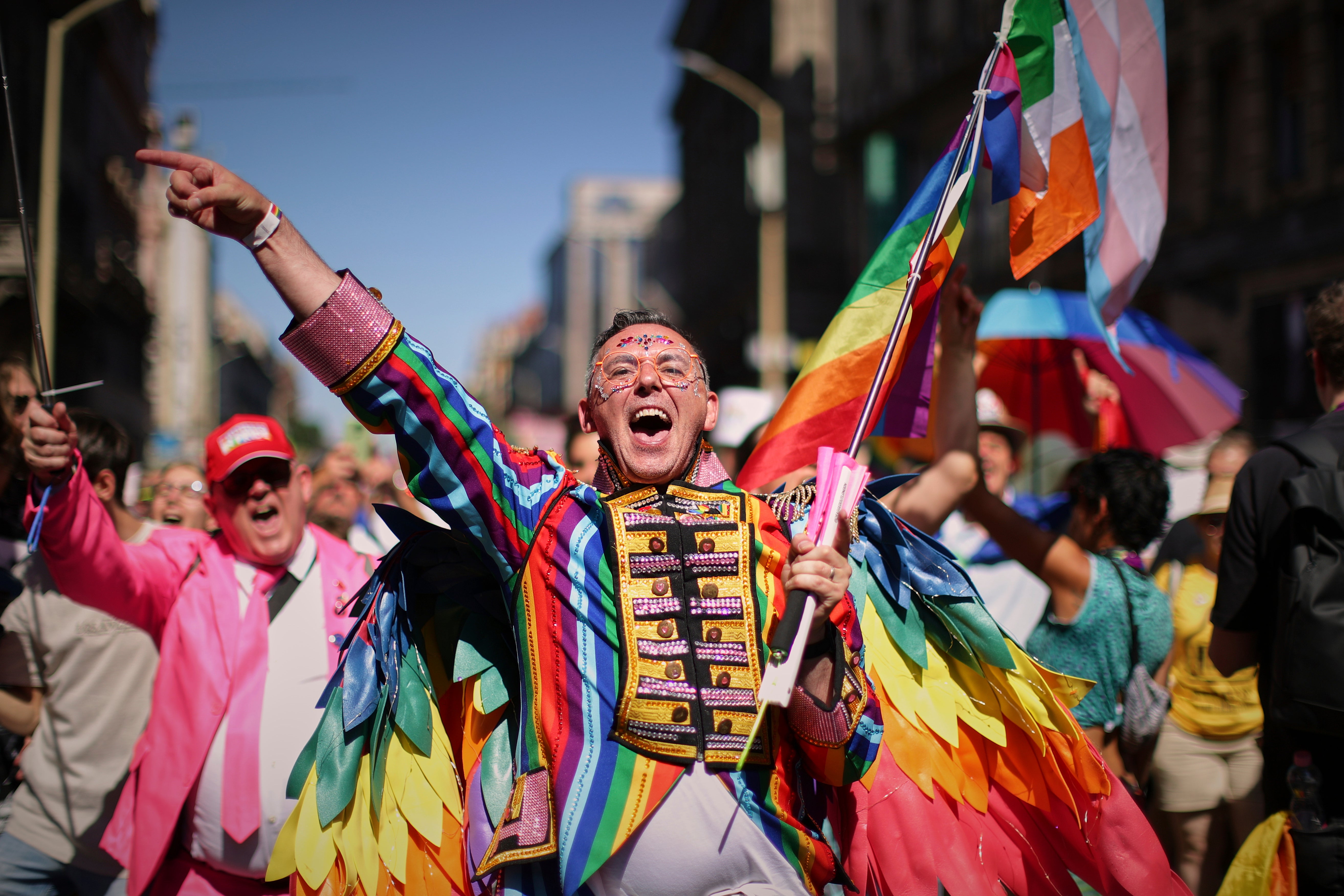 HUNGRÍA-MARCHA LGBTQ+