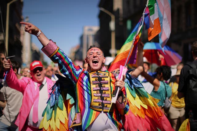 HUNGRÍA-MARCHA LGBTQ+