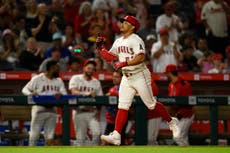 Trout iguala con jonrón, Newman añade cuadrangular de 3 carreras y Angelinos vencen a Nacionales