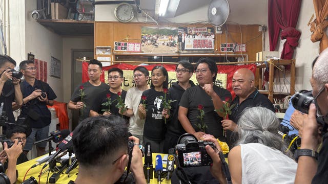 HONG KONG-ACTIVISTAS