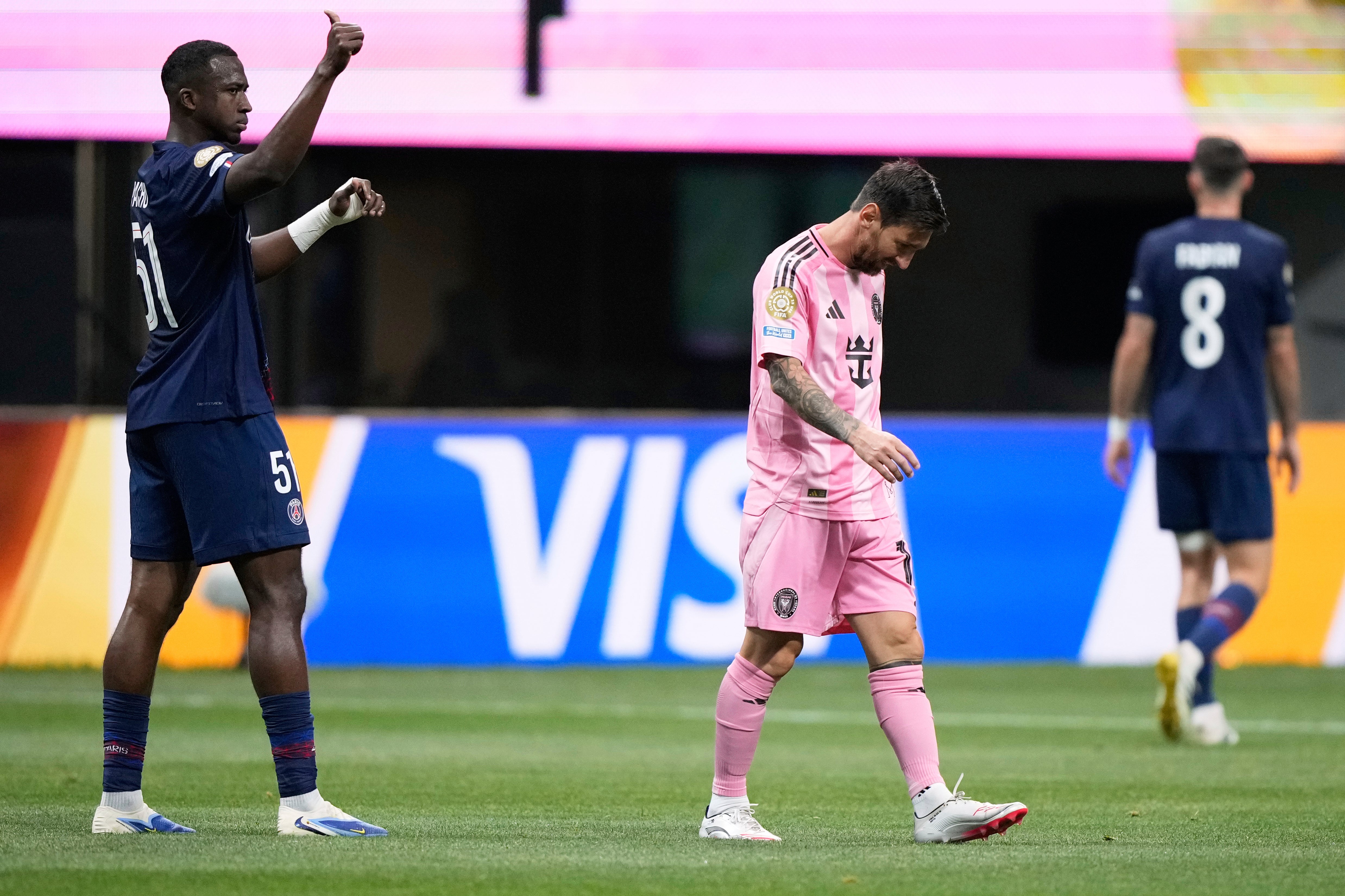 Lionel Messi e Inter Miami quedan fuera del Mundial de Clubes tras perder ante PSG en octavos