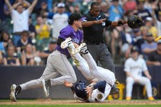 Rockies empatan con jonrón de Arcia en la novena y vencen 4-3 a Cerveceros en 11 entradas