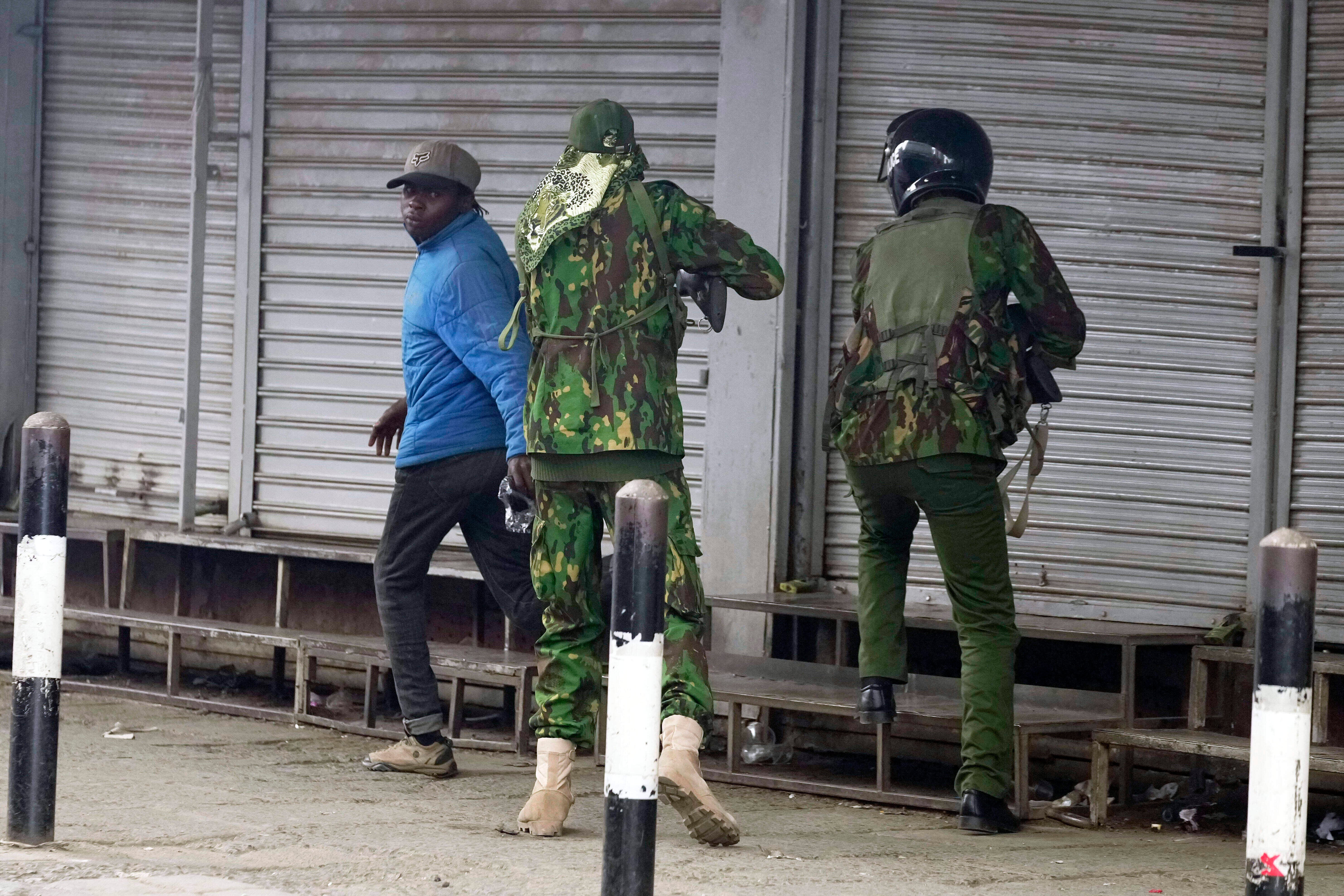 KENIA-POLICÍA-TIROTEO