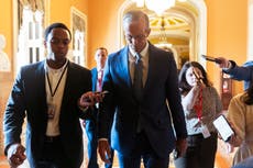 Republicanos del Senado buscan apoyos para el gran proyecto de ley de Trump en sesión nocturna