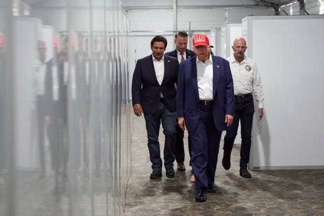 FLORIDA-CARCEL PARA INMIGRANTES-FOTOS