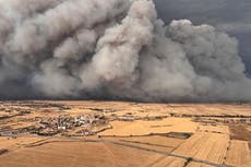 Un incendio forestal mata a dos personas en España durante una ola de calor en parte de Europa