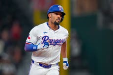 Semien y Seager conectan jonrones y Eovaldi guía a Rangers a victoria 6-0 sobre Orioles