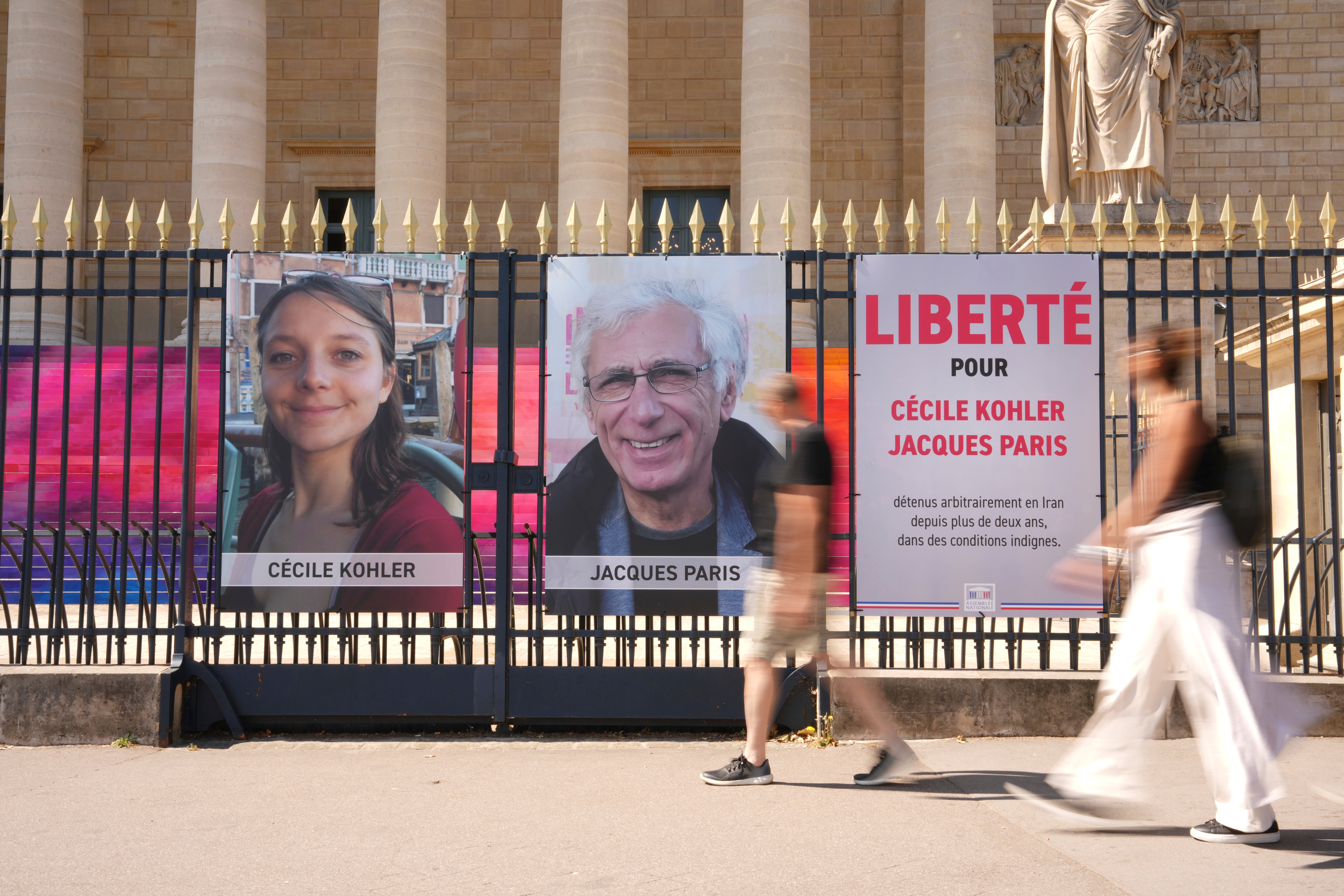 FRANCIA IRAN PRISIONEROS