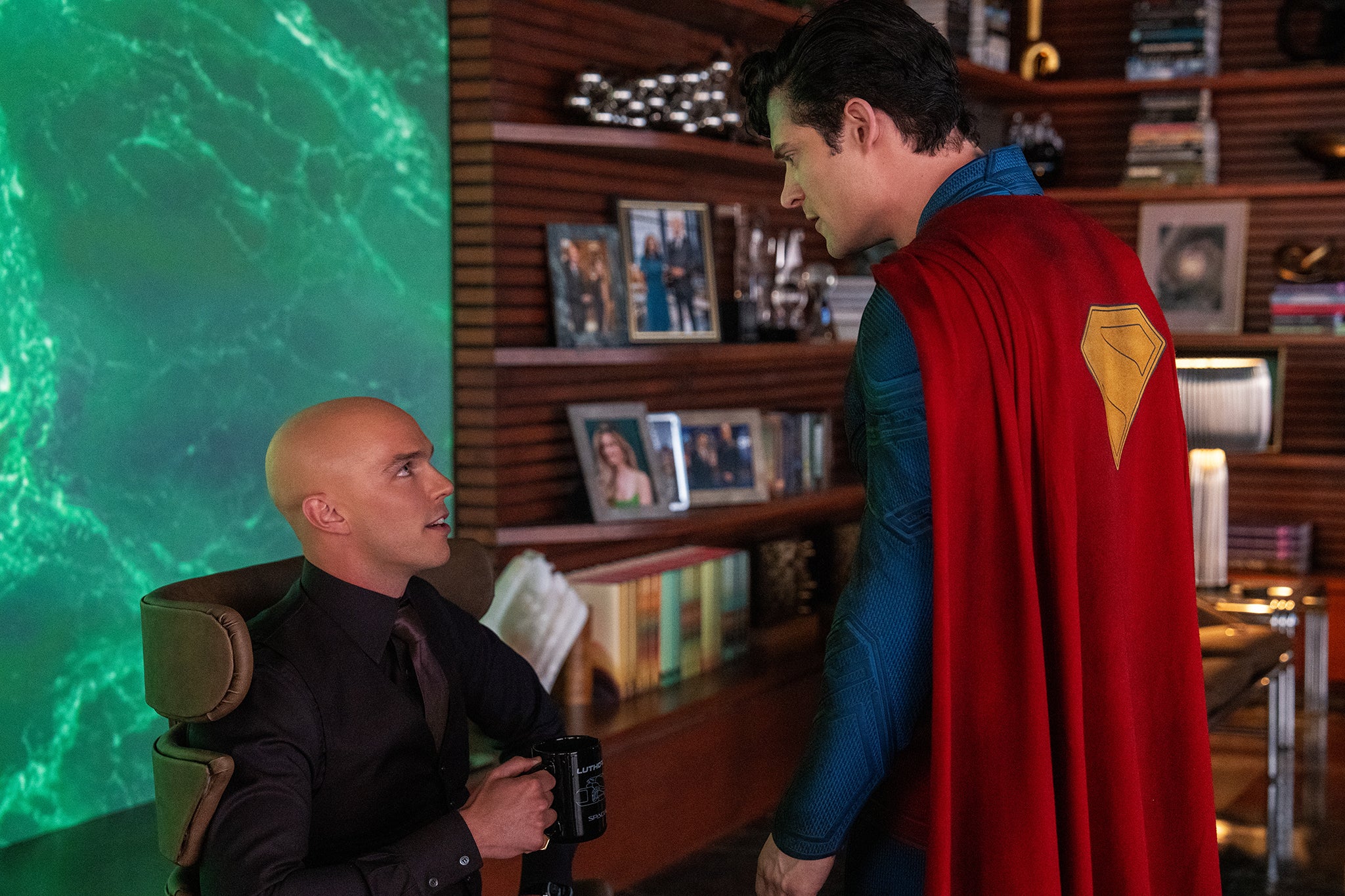 Nicholas Hoult y David Corenswet en ‘Superman’ de James Gunn
