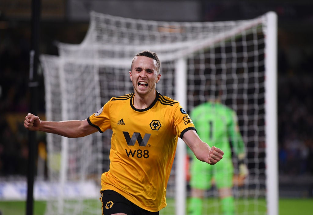 Jota marcó 44 goles en 131 partidos con el Wolves