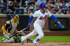 Mets superan 3-2 a Cerveceros con aportes de Nimmo, Soto y Peterson