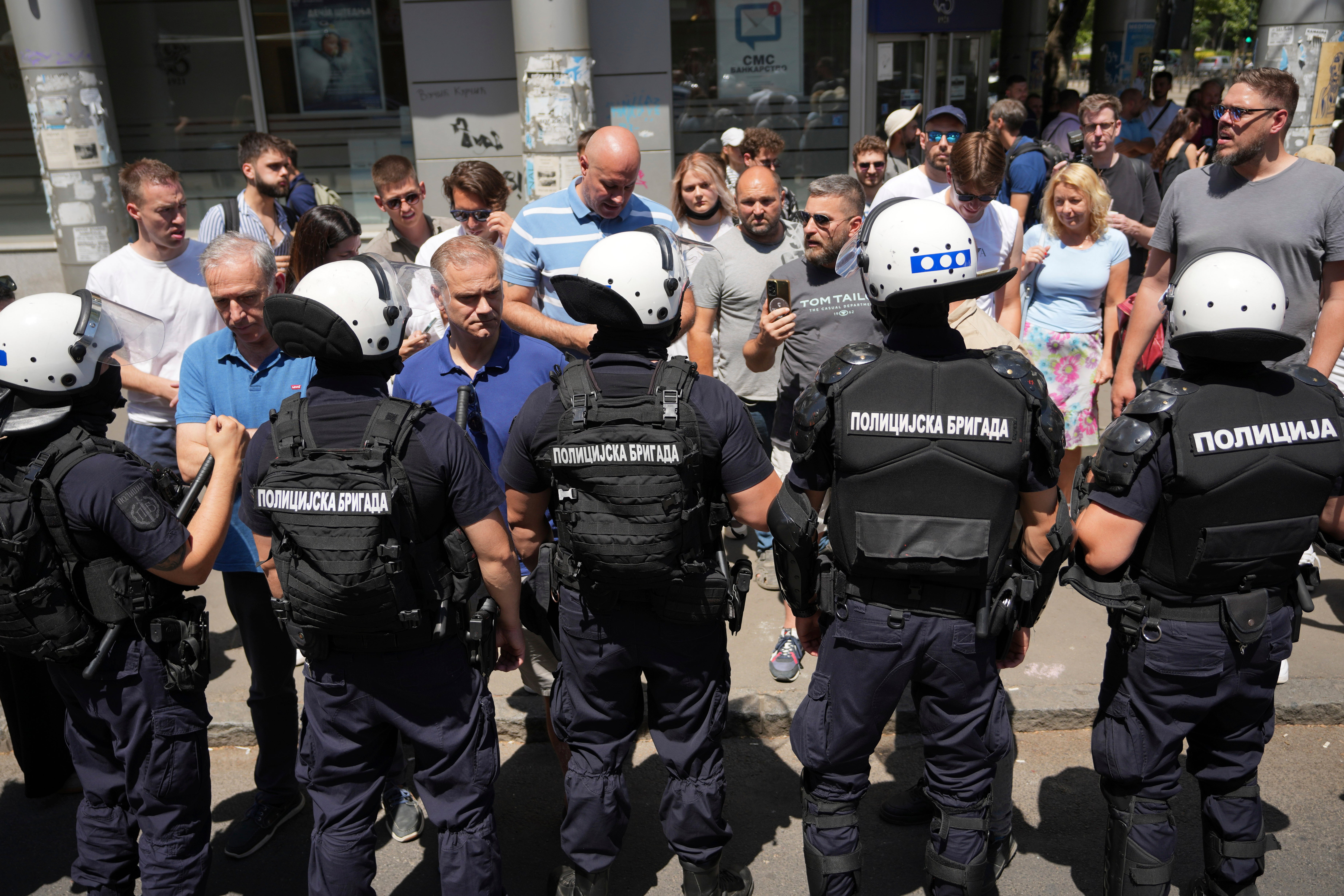 SERBIA-PROTESTAS