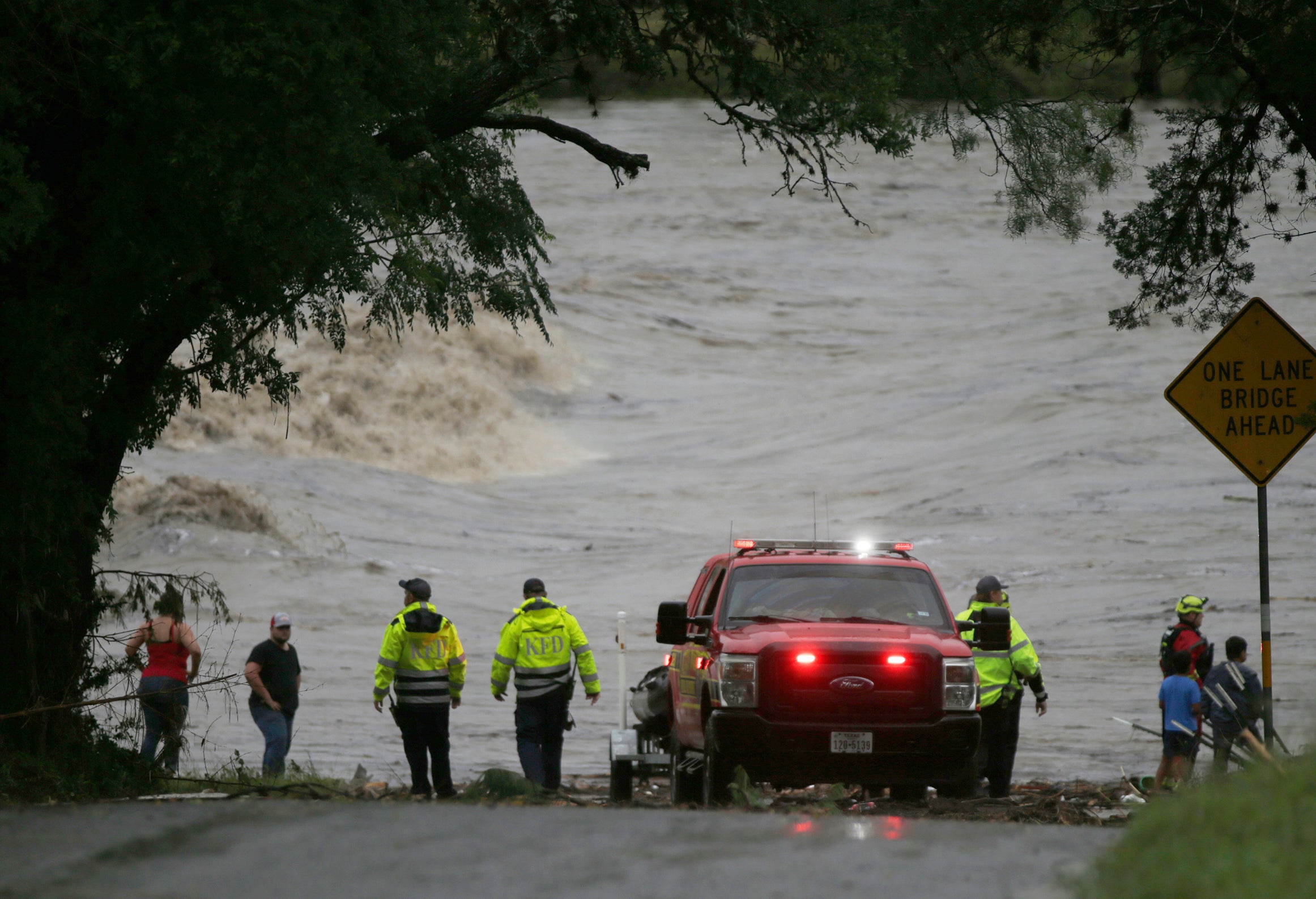 Fotos de las inundaciones en la región de Texas Hill Country