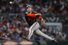 Westburg y Mullins comandan a Orioles en regreso triunfal de Morton a Atlanta para vencer a Bravos