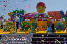El primer Legoland de China abre sus puertas a visitantes en Shanghái
