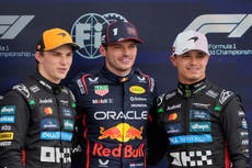Max Verstappen supera a Piastri y Norris y saldrá primero en el Gran Premio de Gran Bretaña