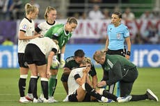 Giulia Gwinn de Alemania se perderá el resto de la Eurocopa 2025 por lesión de rodilla