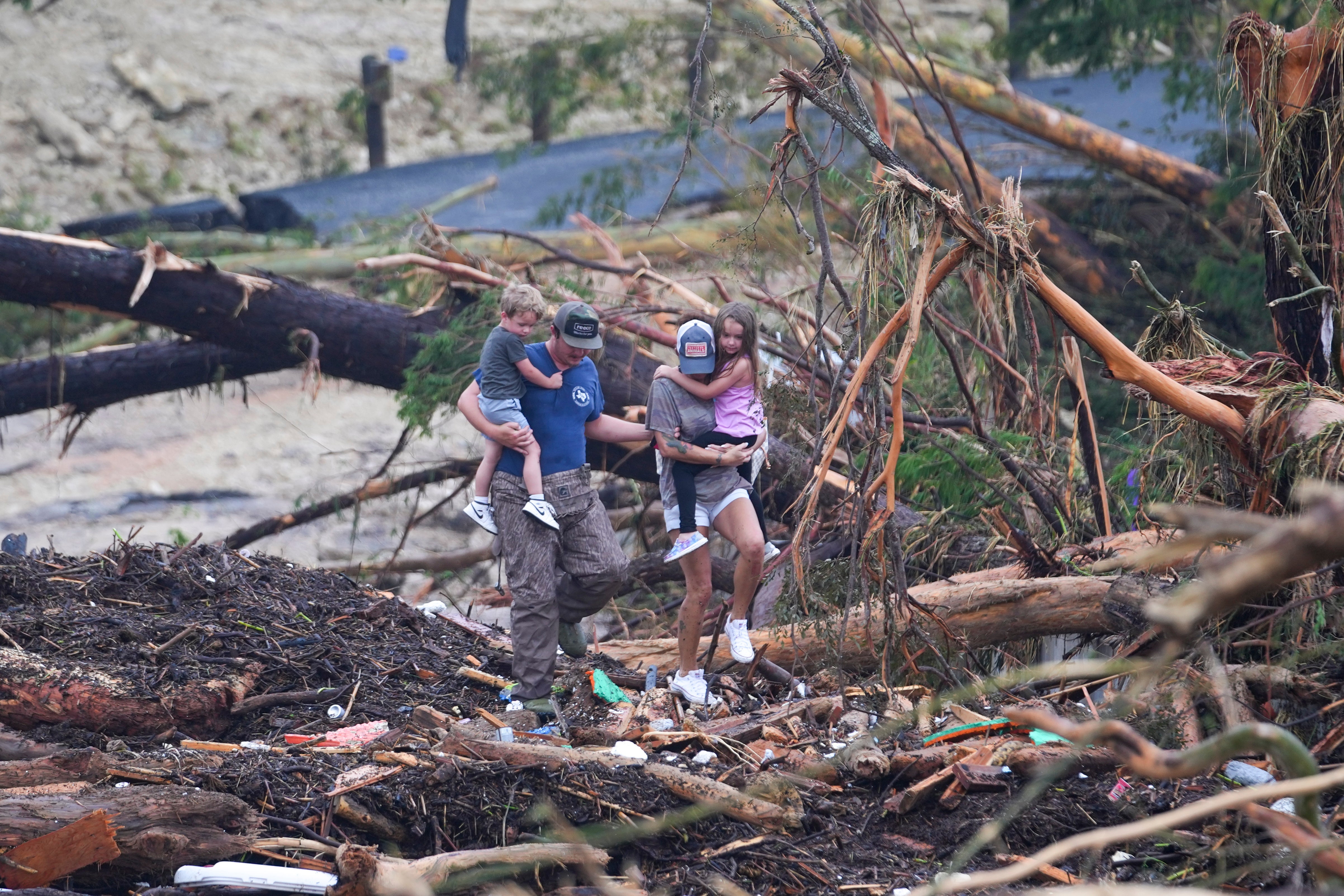 EEUU-TORMENTAS-INUNDACIONES REPENTINAS