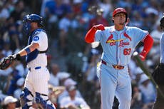 Pozo impulsa victoria 8-6 de Cardenales ante Cachorros con jonrón en la octava