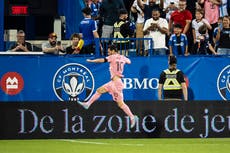 De vuelta en la MLS, Messi brilla con doblete e Inter Miami aplasta 4-1 a Montreal