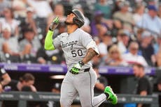 Jonrón y cuatro impulsadas de Sosa lideran victoria de Medias Blancas 10-3 sobre Rockies