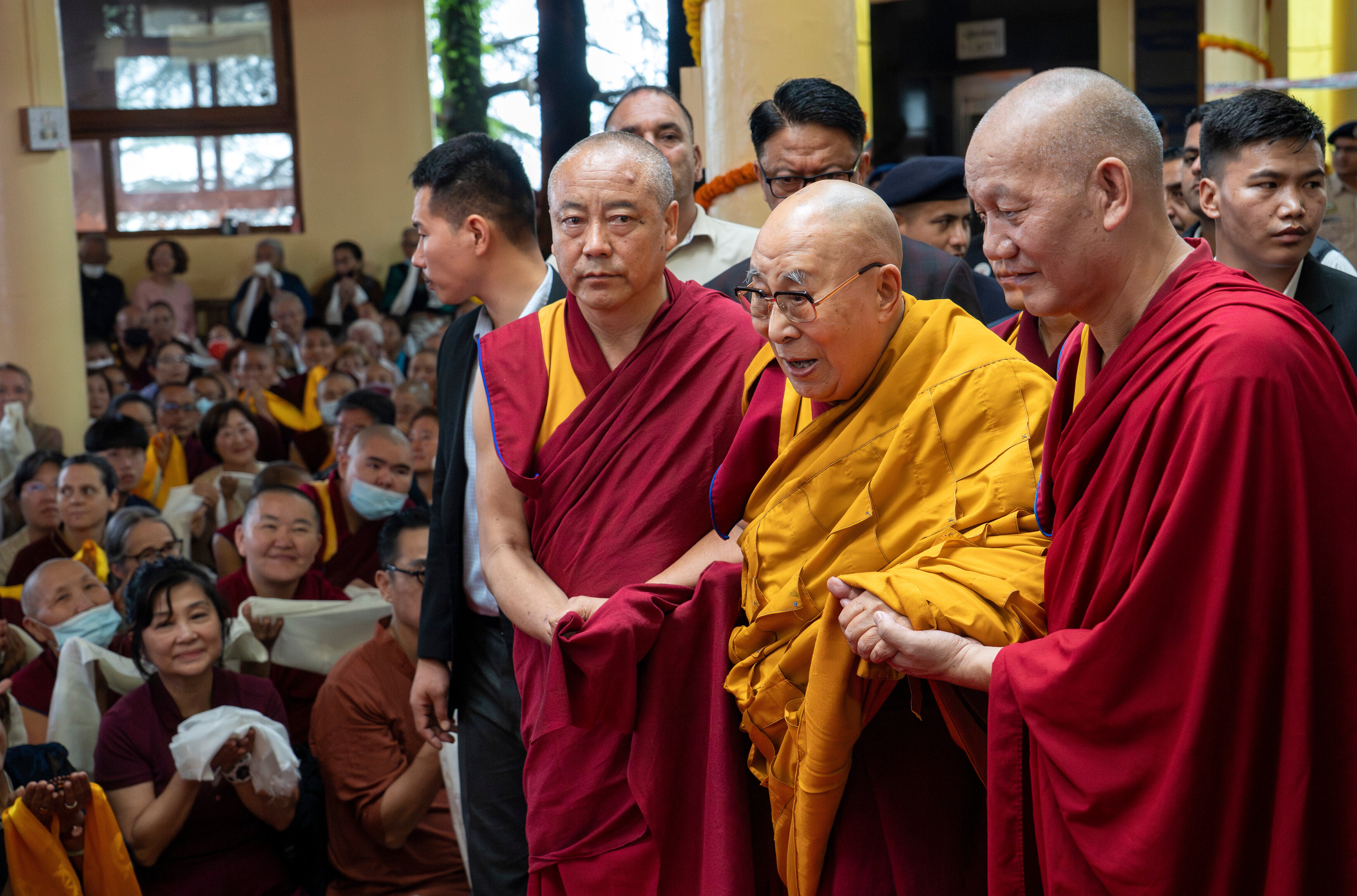INDIA-DALAI LAMA-CUMPLEAÑOS