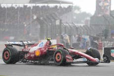 Lluvias intensas podrían modificar la estrategia del Gran Premio de Gran Bretaña