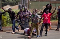 Policía de Kenia choca con manifestantes en medio de protestas