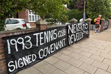 El plan de expansión de Wimbledon llega a los tribunales ante la oposición de residentes locales