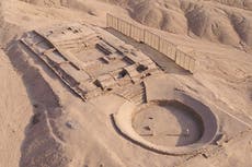 Encuentran en Perú ciudad perdida de hace 3.500 años que rivalizaba con Egipto