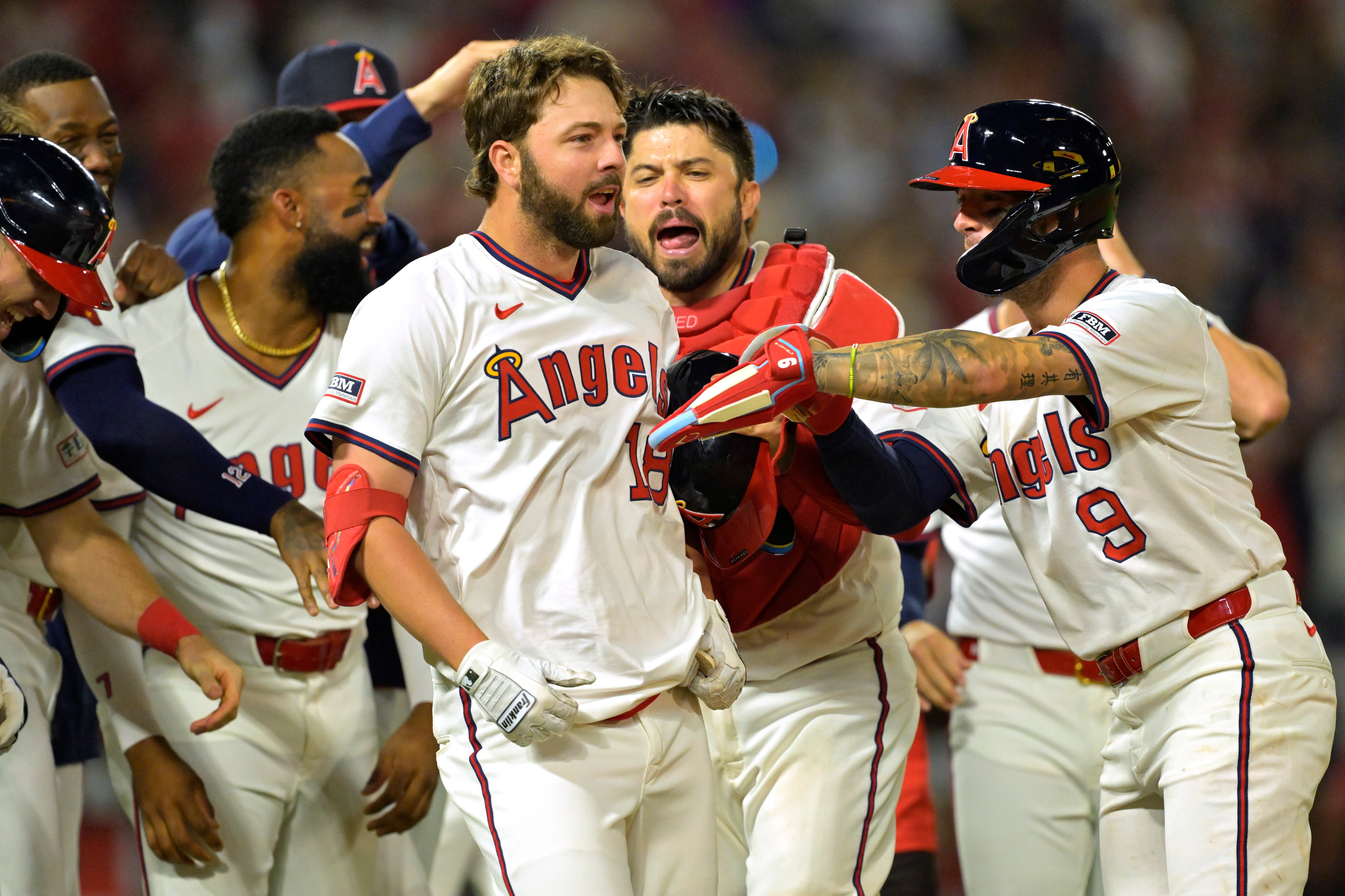 RANGERS-ANGELINOS
