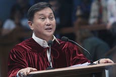 Filipinas convoca al embajador de China tras sanciones de Beijing a exsenador crítico