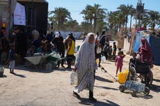 Israel detalla planes para concentrar población de Gaza en zona fronteriza cerrada