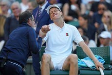 Wimbledon: Jannik Sinner cancela práctica tras lesionarse el codo