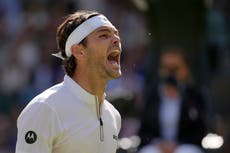 Fritz agradece a su novia tras victoria en Wimbledon y avanza a semifinal contra Alcaraz