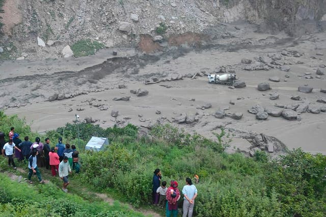 NEPAL-INUNDACIONES
