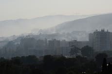 El incendio forestal que llegó a Marsella está controlado, pero no extinguido