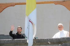 Zelenskyy se reúne con el papa y proponen al Vaticano para diálogos de paz de Ucrania