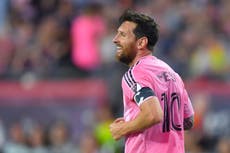 Lionel Messi logra récord en la MLS con 4º partido consecutivo marcando 2 goles o más